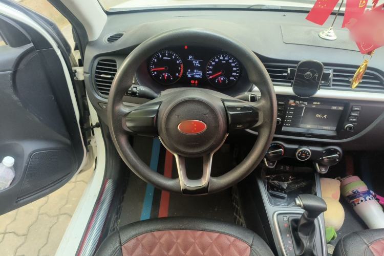 Used Kia K2 2017 Sedan 1.4L Automatic GLS Steering Wheel