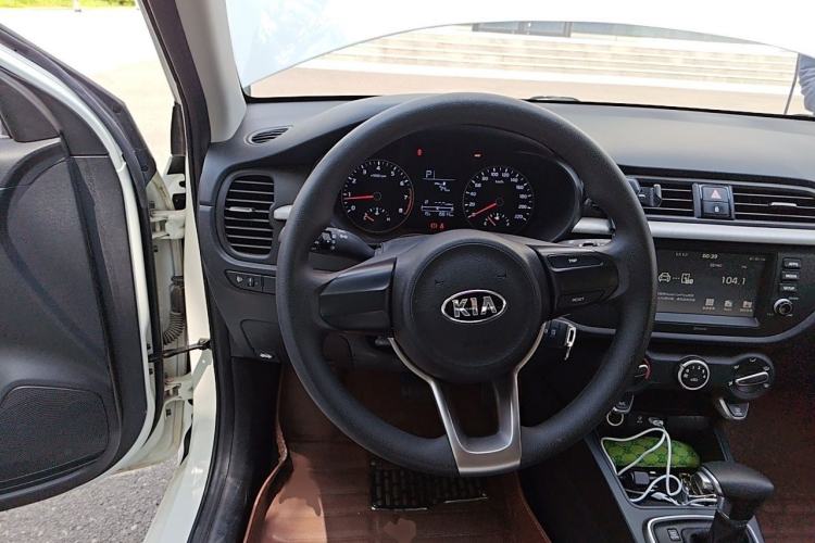 Used Kia K2 2017 Sedan 1.4L Automatic GLS Steering Wheel