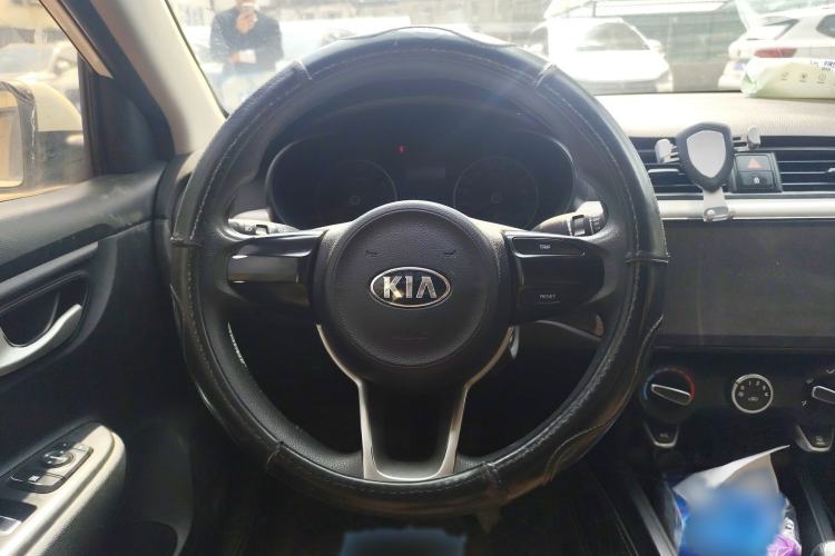 Used Kia K2 2017 Sedan 1.4L Manual Transmission GLS Steering Wheel