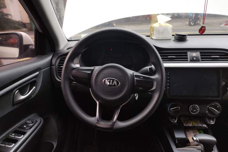 Used Kia K2 2017 Sedan 1.4L Automatic GLS Steering Wheel