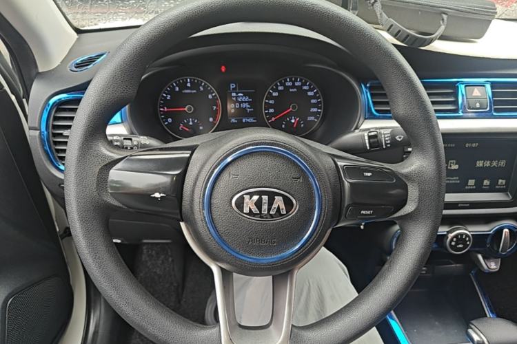 Used Kia K2 2017 Sedan 1.4L Automatic GLS Steering Wheel