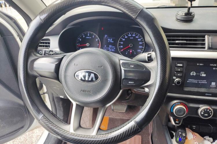 Used Kia K2 2017 Sedan 1.4L Automatic GLS Steering Wheel