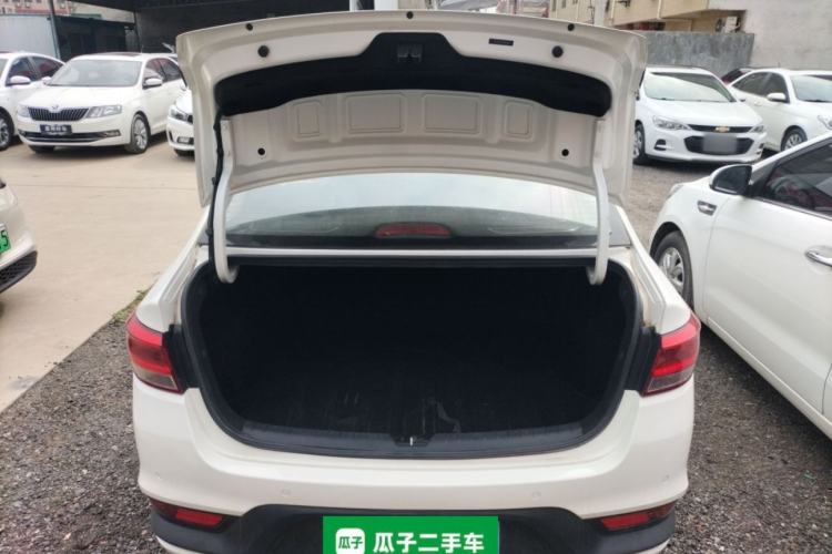 Used Kia K2 2017 Sedan 1.4L Manual Transmission 15th Anniversary Special Edition GLS Trunk
