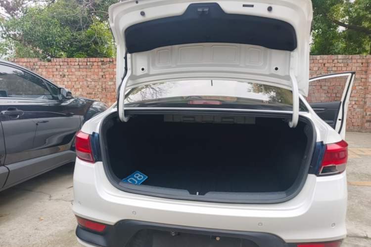 Used Kia K2 2017 Sedan 1.4L Manual Transmission 15th Anniversary Special Edition GLS Trunk