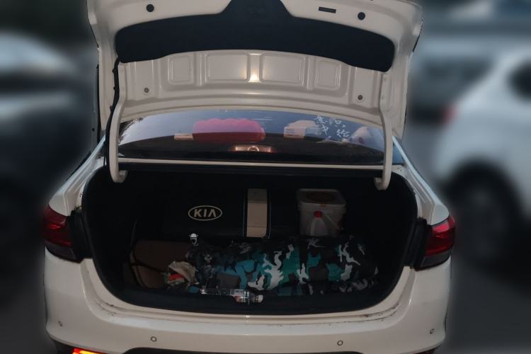 Used Kia K2 2017 Sedan 1.4L Manual Transmission GLS Trunk