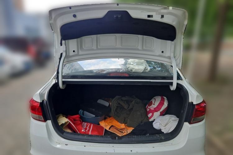 Used Kia K2 2017 Sedan 1.4L Automatic GLS Trunk