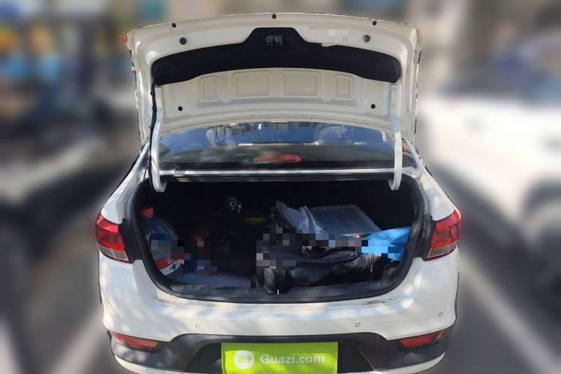Used Kia K2 2017 Sedan 1.4L Automatic GLS Trunk