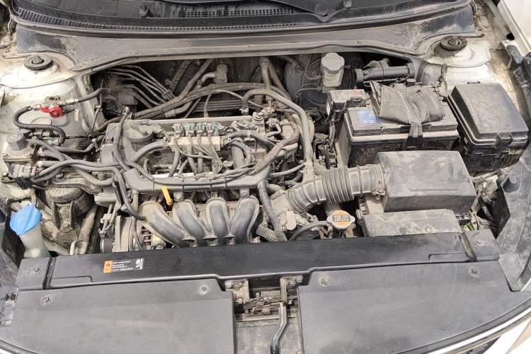 Used Kia K2 2019 Sedan 1.4L Automatic Transmission 15th Anniversary Special Edition GLS China VI Standard Engine Bay