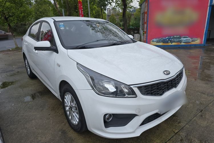 Used Kia K2 2019 Sedan 1.4L Automatic Transmission 15th Anniversary Special Edition GLS China VI Standard Front Right 45 Deg