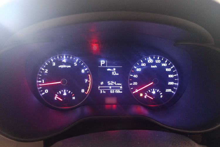 Used Kia K2 2019 Sedan 1.4L Automatic Transmission 15th Anniversary Special Edition GLS China VI Standard Instrument Cluster