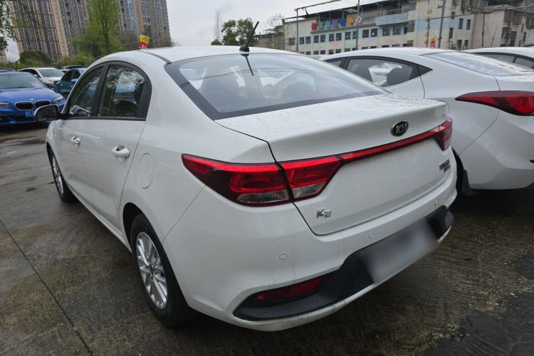 Used Kia K2 2019 Sedan 1.4L Automatic Transmission 15th Anniversary Special Edition GLS China VI Standard Rear Left 45 Deg