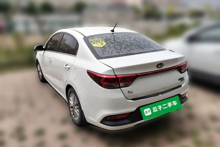 Used Kia K2 2019 Sedan 1.4L Automatic Transmission 15th Anniversary Special Edition GLS China VI Standard Rear Left 45 Deg