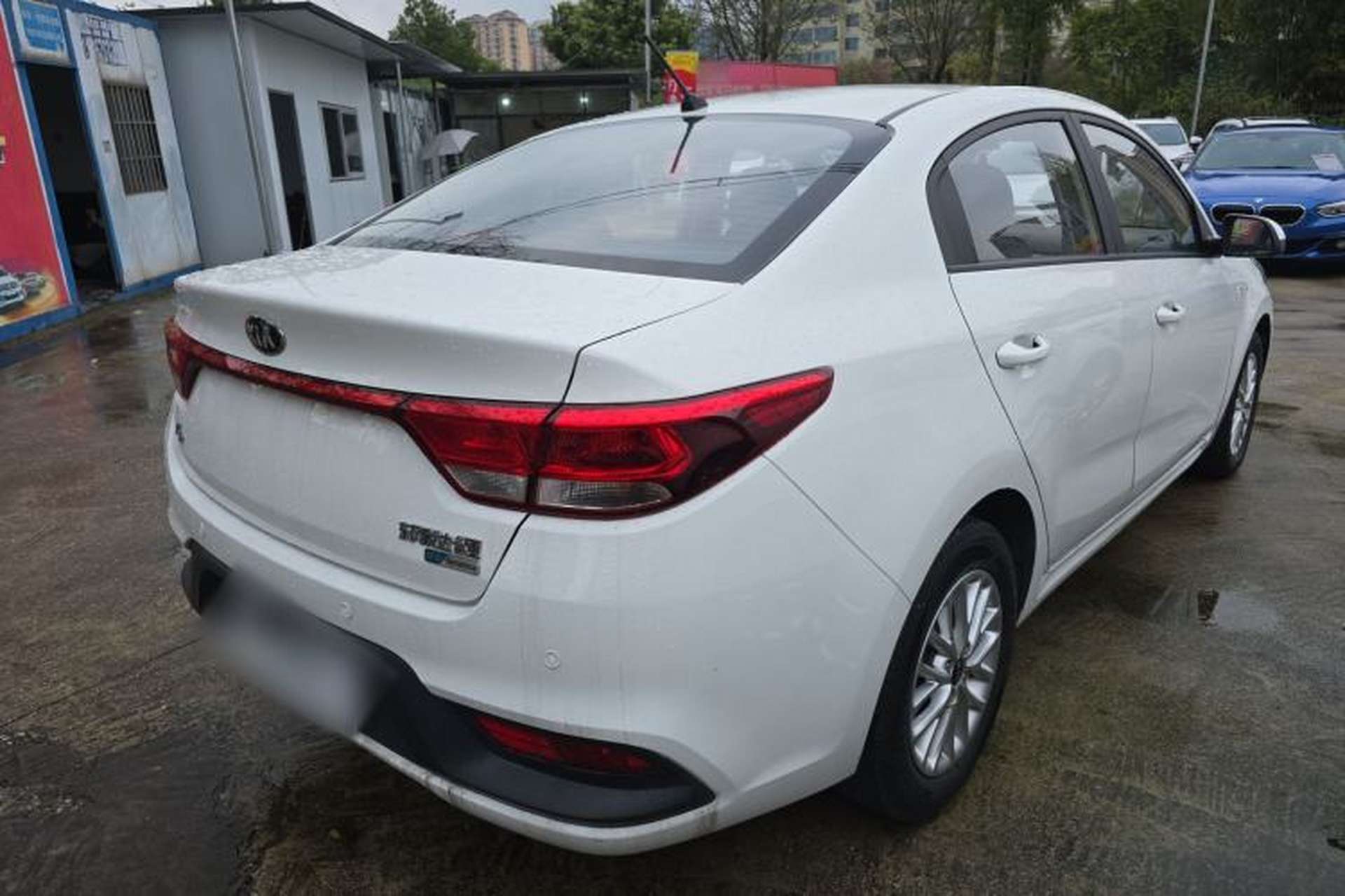 Used Kia K2 2019 Sedan 1.4L Automatic Transmission 15th Anniversary Special Edition GLS China VI Standard Rear Right 45 Deg