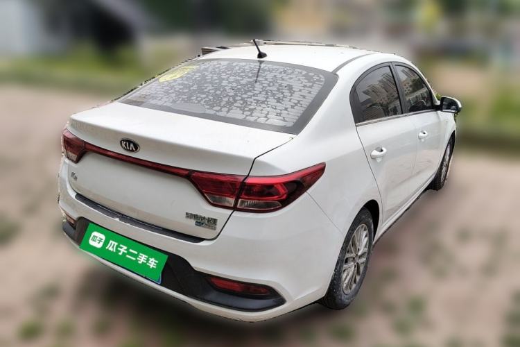Used Kia K2 2019 Sedan 1.4L Automatic Transmission 15th Anniversary Special Edition GLS China VI Standard Rear Right 45 Deg