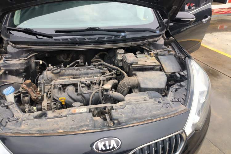 Used Kia K3 2013 1.6L Manual GLS Engine Bay Left