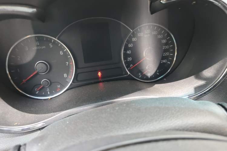 Used Kia K3 2013 1.6L Automatic GL Odometer Close Up