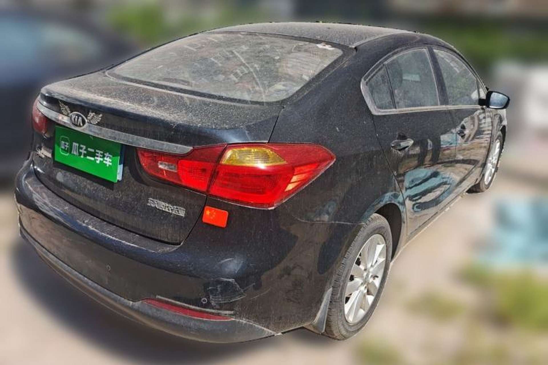 Used Kia K3 2013 1.6L Manual GLS Rear Right 45 Deg