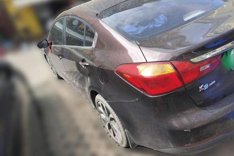 Used Kia K3 2013 1.6L Automatic GLS Rear Left 45 Deg
