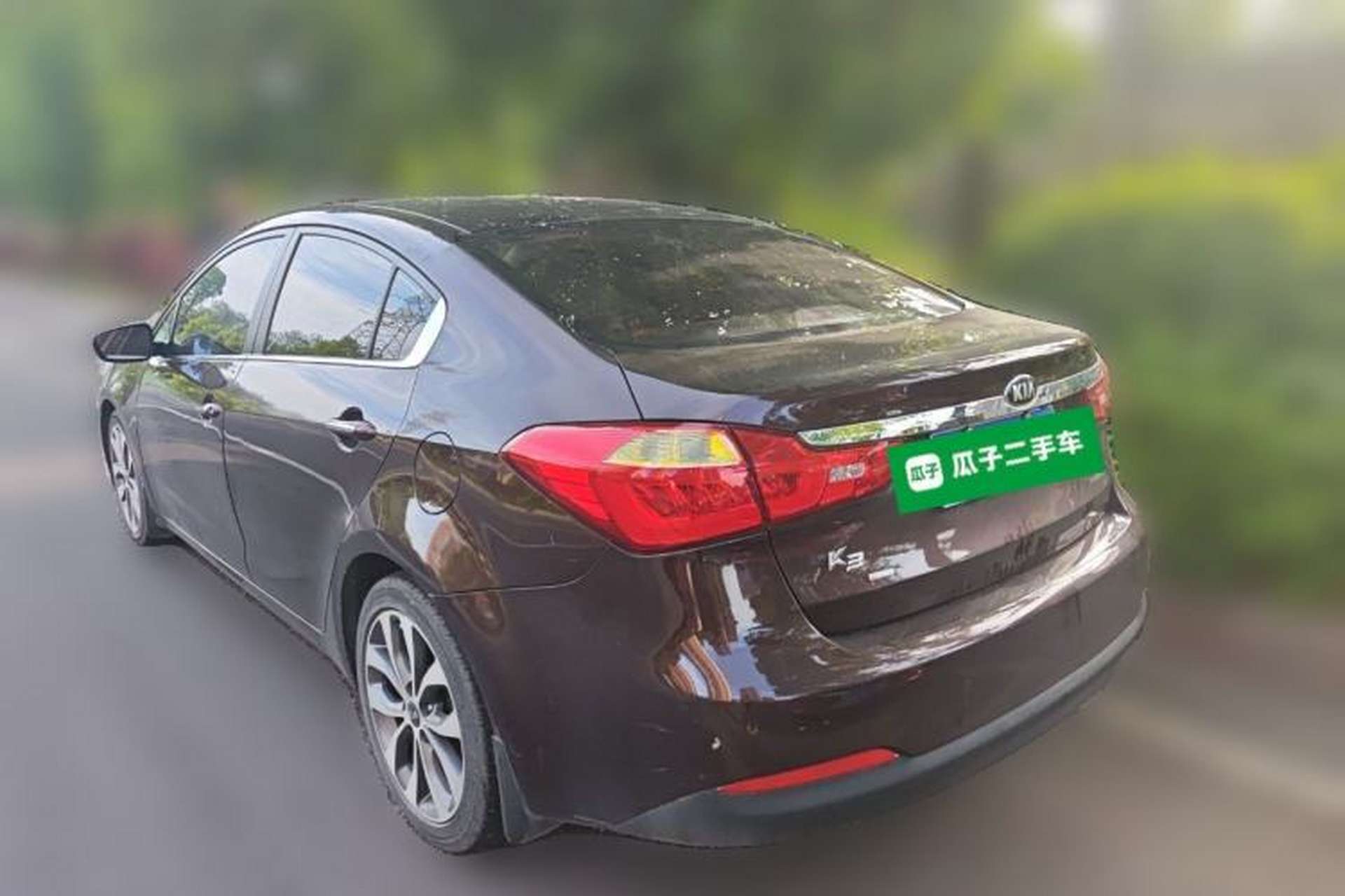 Used Kia K3 2013 1.6L Automatic Premium Rear Left 45 Deg