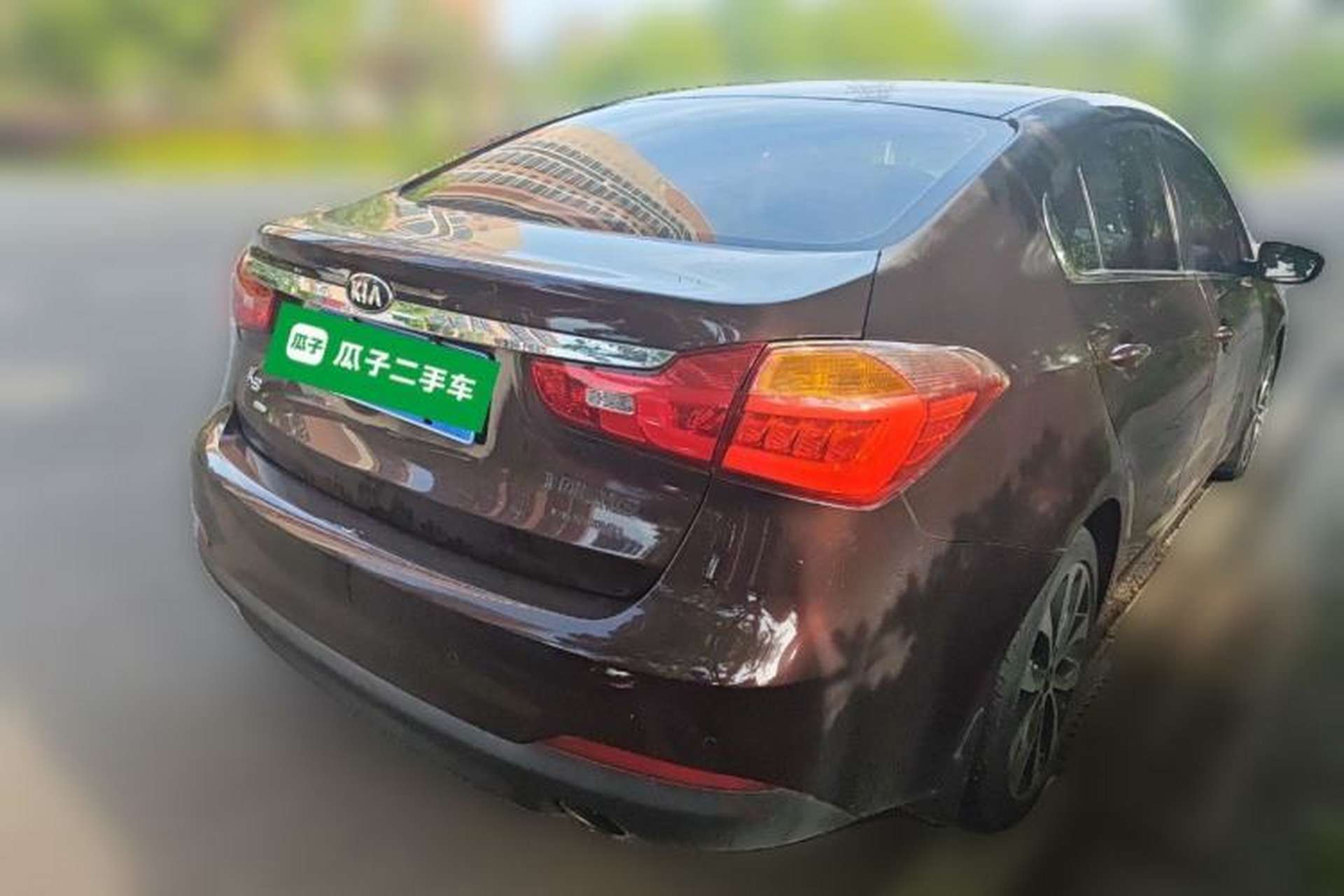 Used Kia K3 2013 1.6L Automatic Premium Rear Right 45 Deg