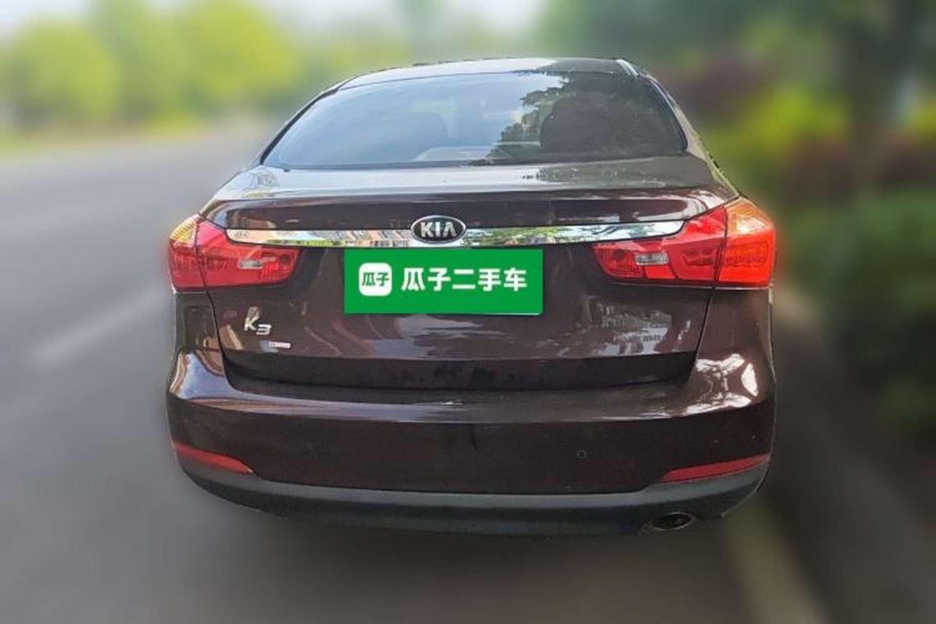 Used Kia K3 2013 1.6L Automatic Premium Rear
