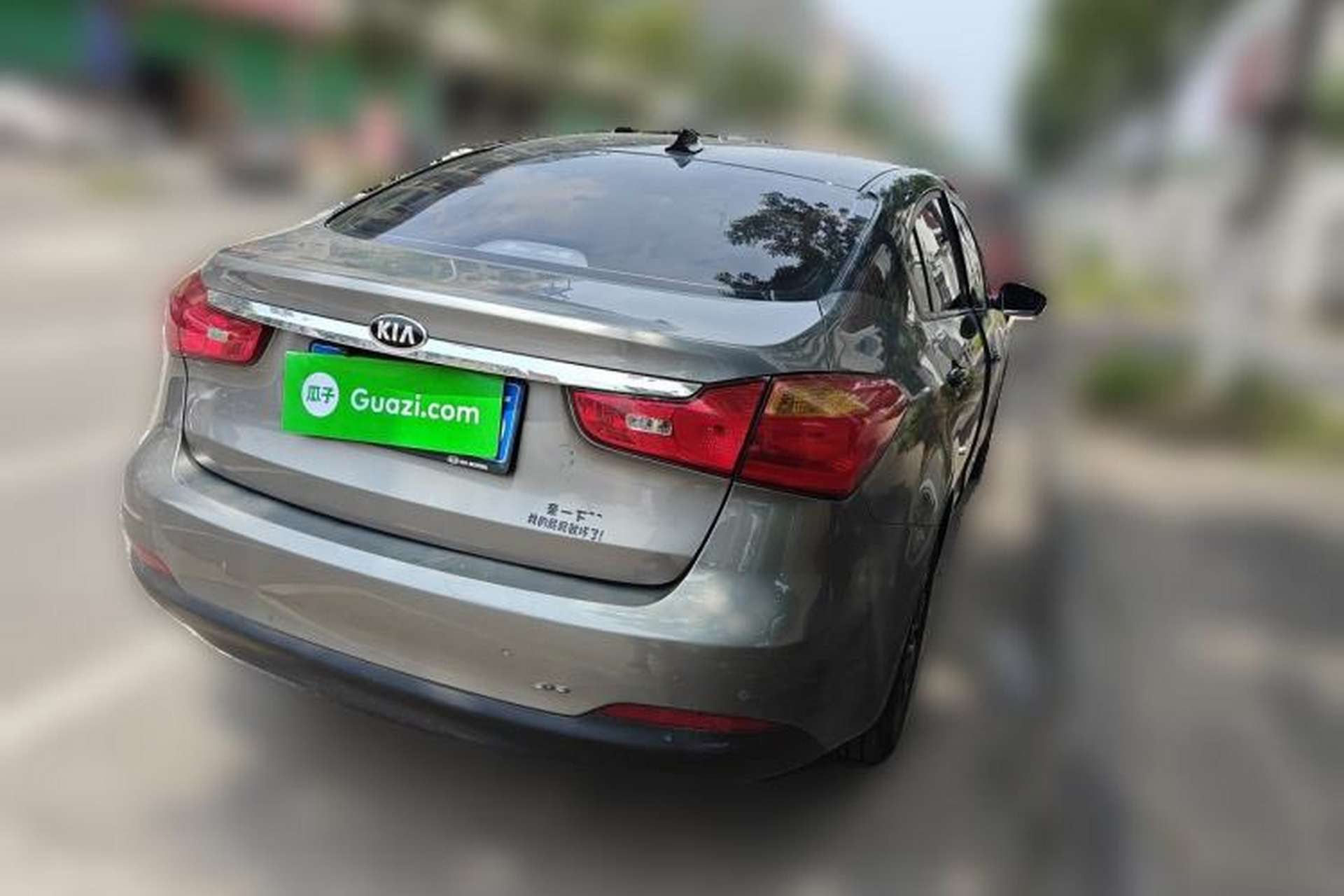 Used Kia K3 2013 1.6L Automatic GL Rear Right 45 Deg