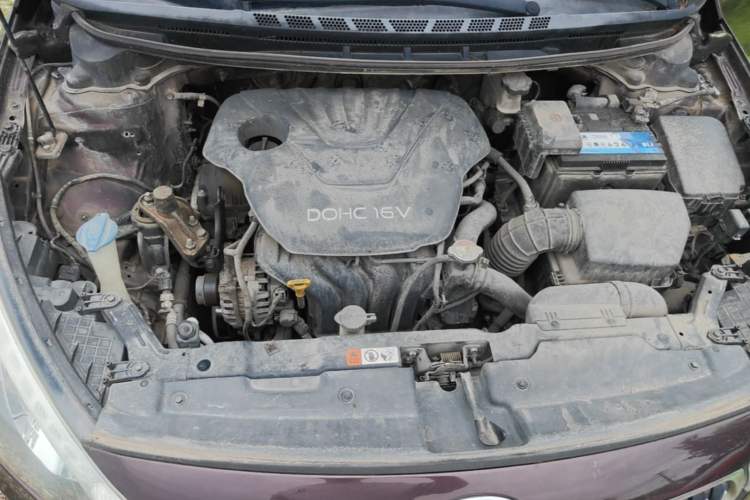 Used Kia K3 2013 1.6L Automatic DLX Engine Bay