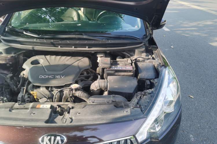 Used Kia K3 2013 1.6L Automatic DLX Engine Bay Left