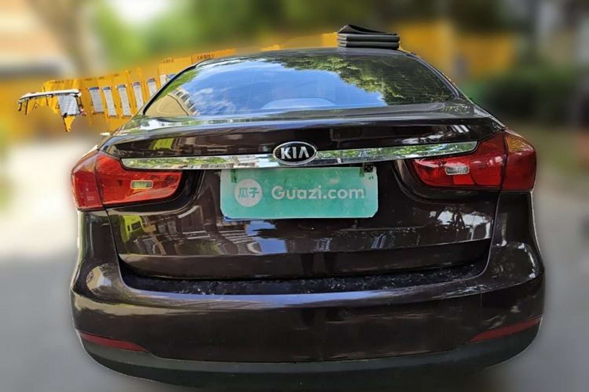Used Kia K3 2013 1.6L Manual GL Rear