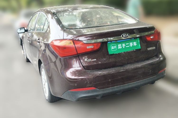 Used Kia K3 2013 1.6L Automatic GL Rear Left 45 Deg