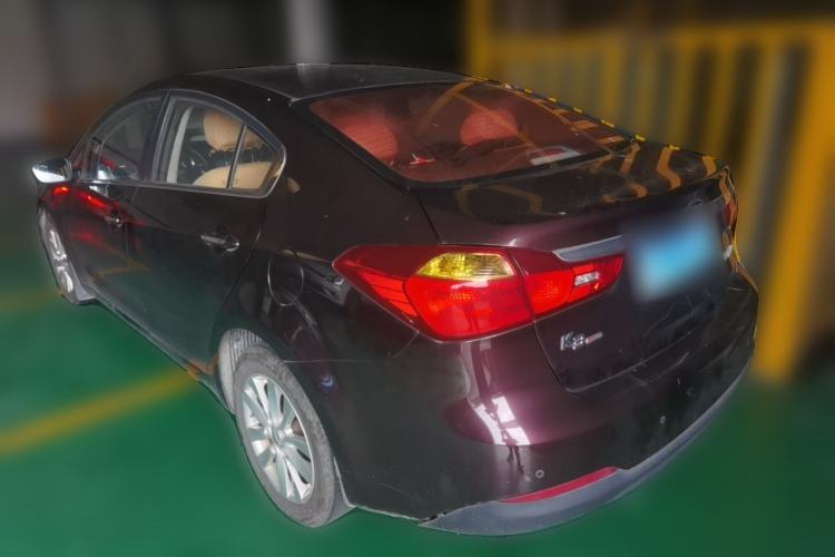 Used Kia K3 2013 1.6L Manual GLS Rear Left 45 Deg