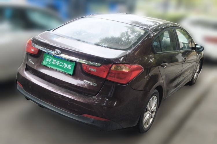 Used Kia K3 2013 1.6L Automatic GL Rear Right 45 Deg