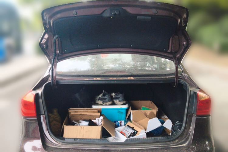 Used Kia K3 2013 1.6L Automatic GL Trunk