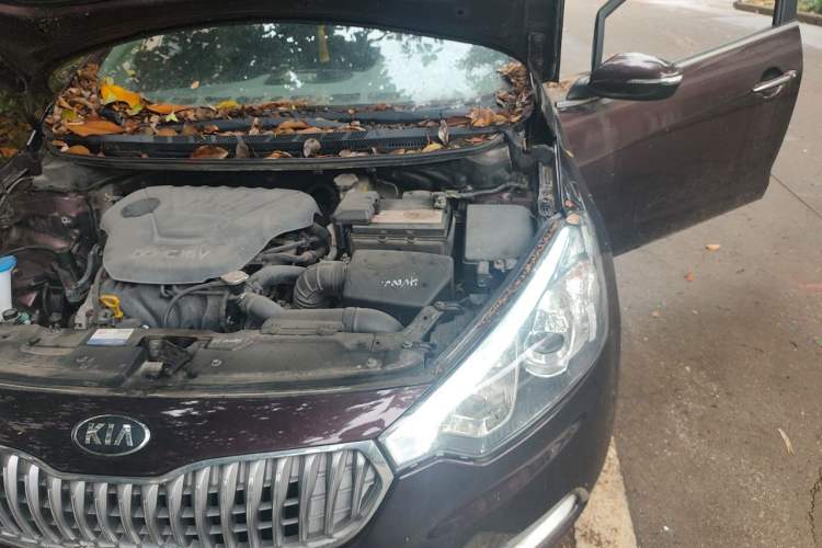 Used Kia K3 2013 1.6L Automatic GLS Engine Bay Left