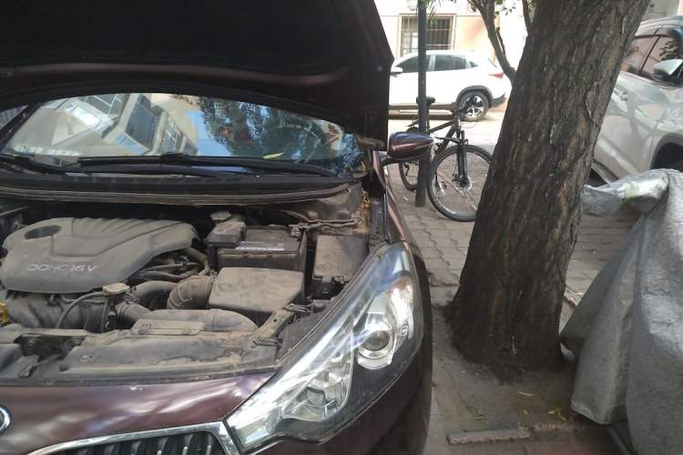 Used Kia K3 2013 1.6L Automatic DLX Engine Bay Left
