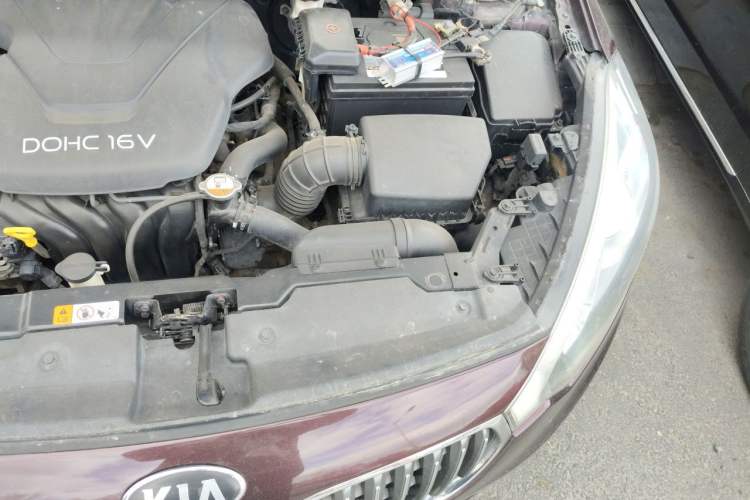 Used Kia K3 2013 1.6L Automatic GLS Engine Bay Left
