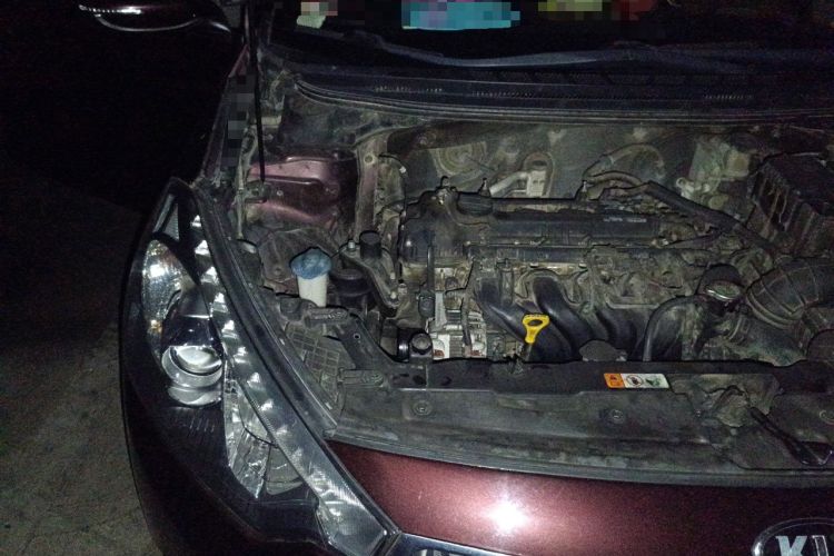 Used Kia K3 2013 1.6L Automatic DLX Engine Bay Right