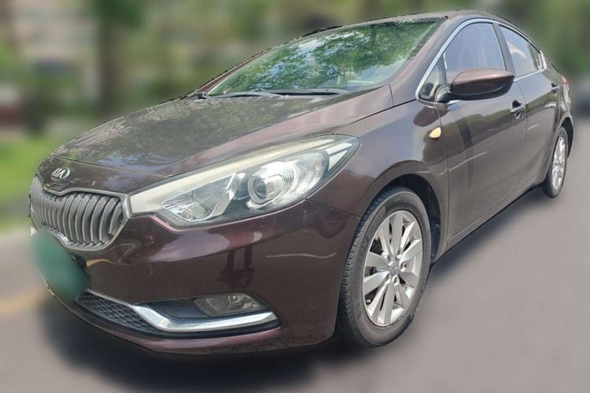 Used Kia K3 2013 1.6L Automatic GL Front Left 45 Deg