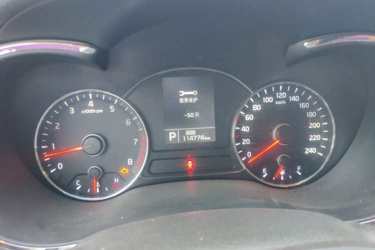 Used Kia K3 2013 1.6L Automatic GLS Instrument Cluster