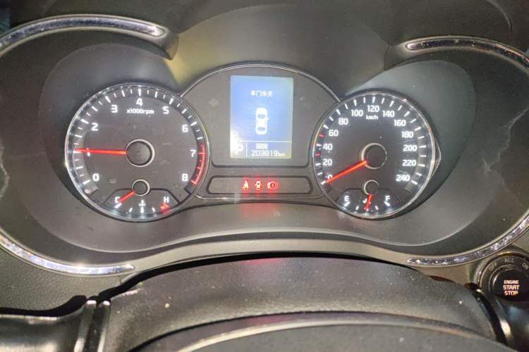 Used Kia K3 2013 1.6L Automatic GLS Instrument Cluster