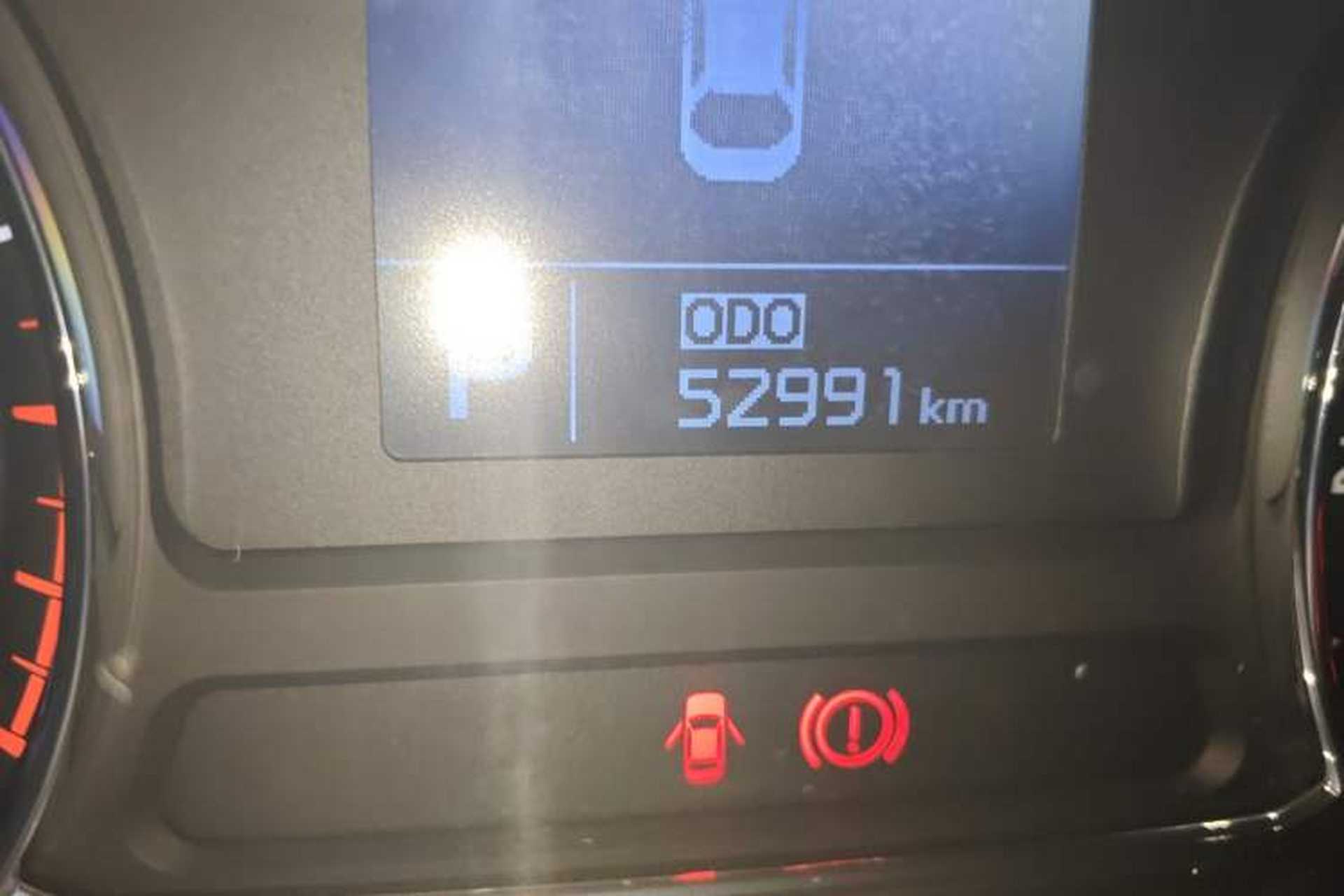 Used Kia K3 2013 1.6L Automatic GL Odometer Close Up