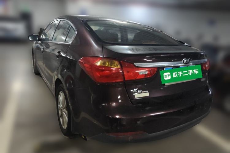Used Kia K3 2013 1.6L Automatic DLX Rear Left 45 Deg