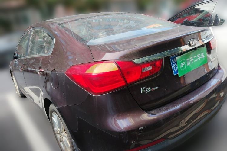 Used Kia K3 2013 1.6L Manual GLS Rear Left 45 Deg