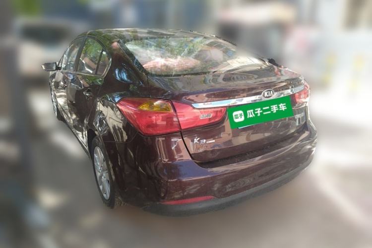 Used Kia K3 2013 1.6L Automatic DLX Rear Left 45 Deg