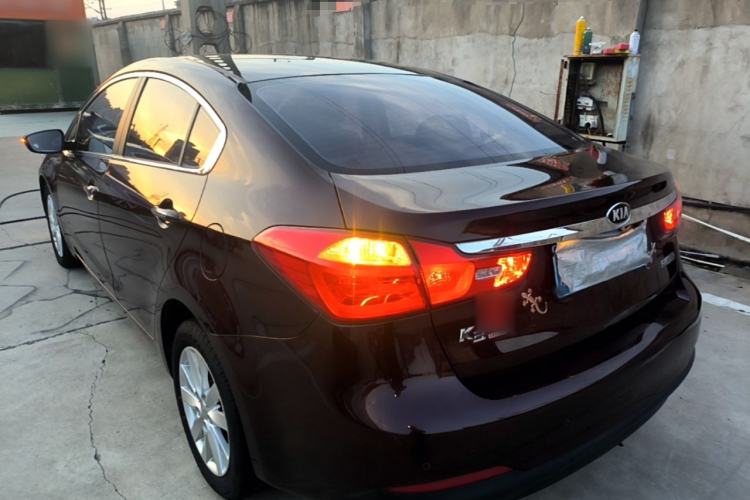 Used Kia K3 2013 1.6L Automatic GLS Rear Left 45 Deg