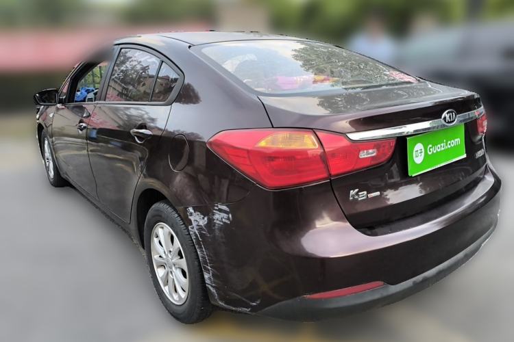Used Kia K3 2013 1.6L Manual GL Rear Left 45 Deg