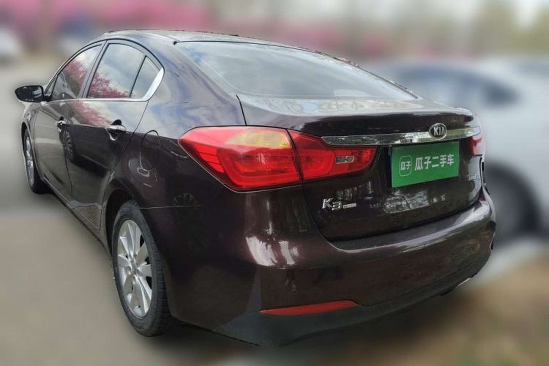 Used Kia K3 2013 1.6L Automatic GLS Rear Left 45 Deg