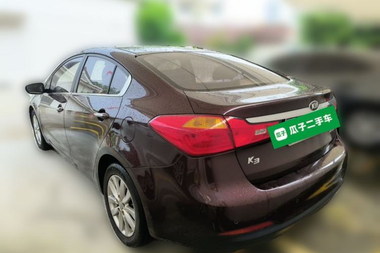Used Kia K3 2013 1.6L Automatic DLX Rear Left 45 Deg