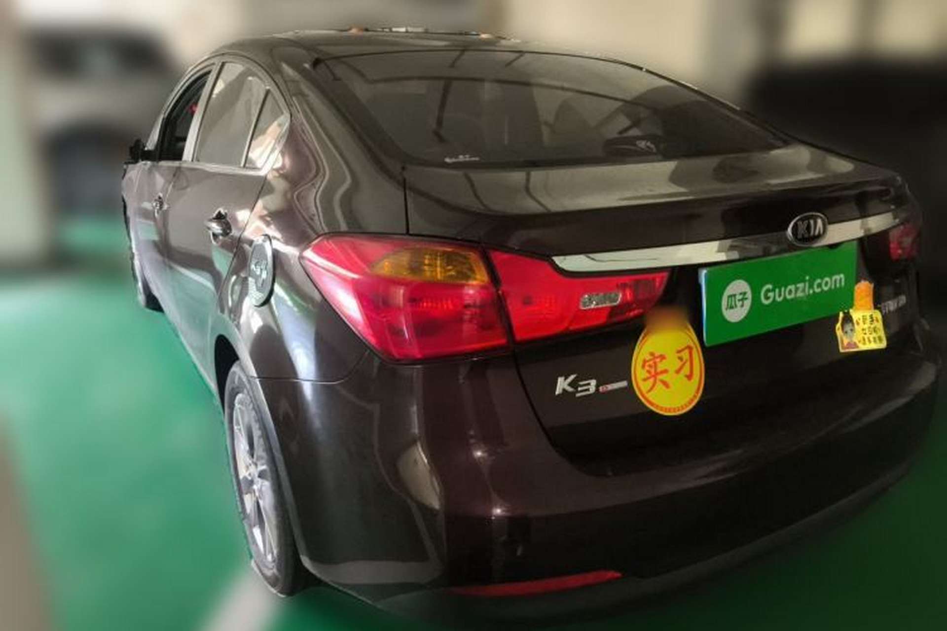 Used Kia K3 2013 1.6L Automatic DLX Rear Left 45 Deg