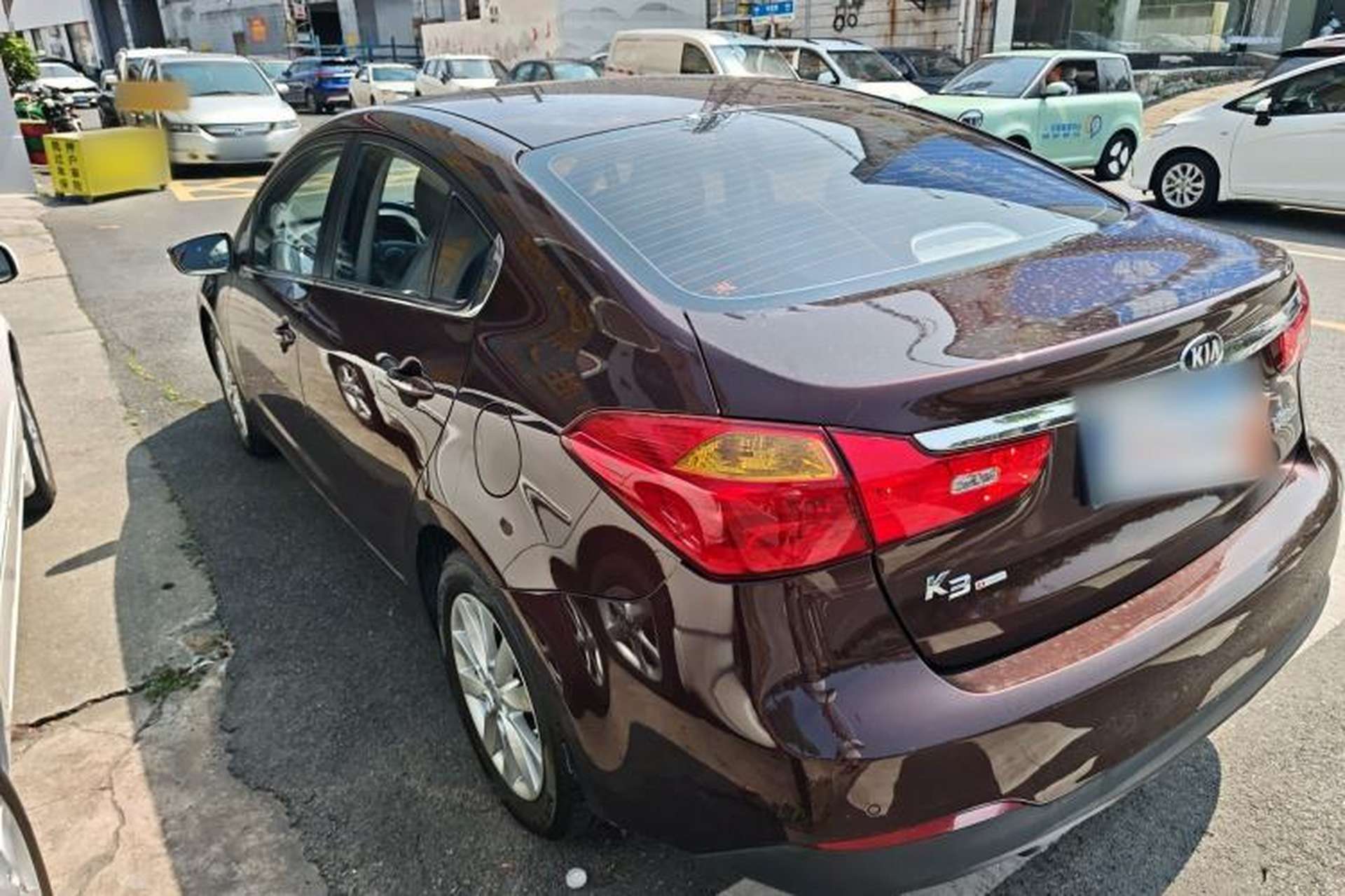 Used Kia K3 2013 1.6L Automatic GLS Rear Left 45 Deg